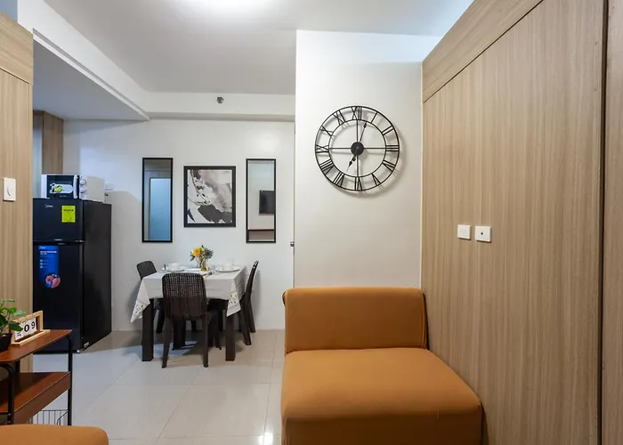 アパート Ideal Suites Moa - 1 Bedroom At Shore Residences マニラ市