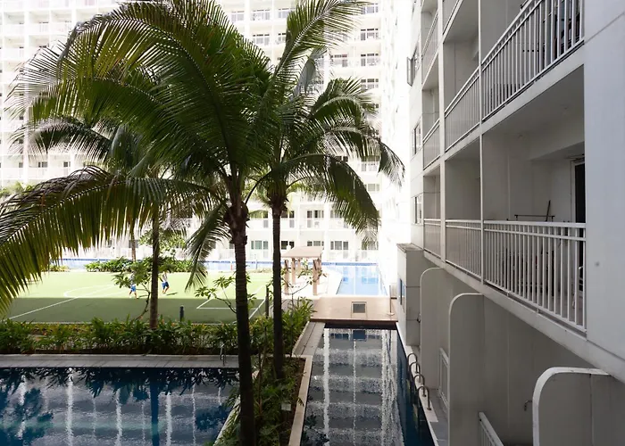 アパート Ideal Suites Moa - 1 Bedroom At Shore Residences マニラ市